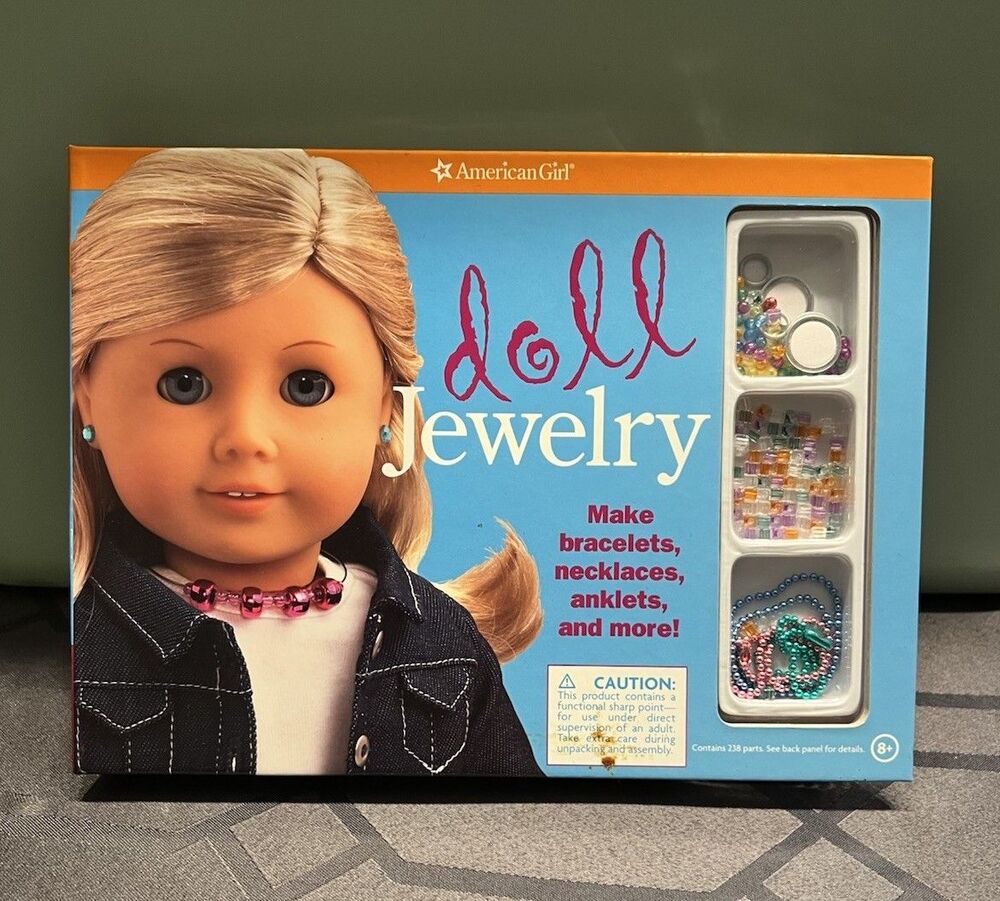 American Girl Doll Jewelry Making Kit - Necklaces, Beaded & Friendship Bracelets